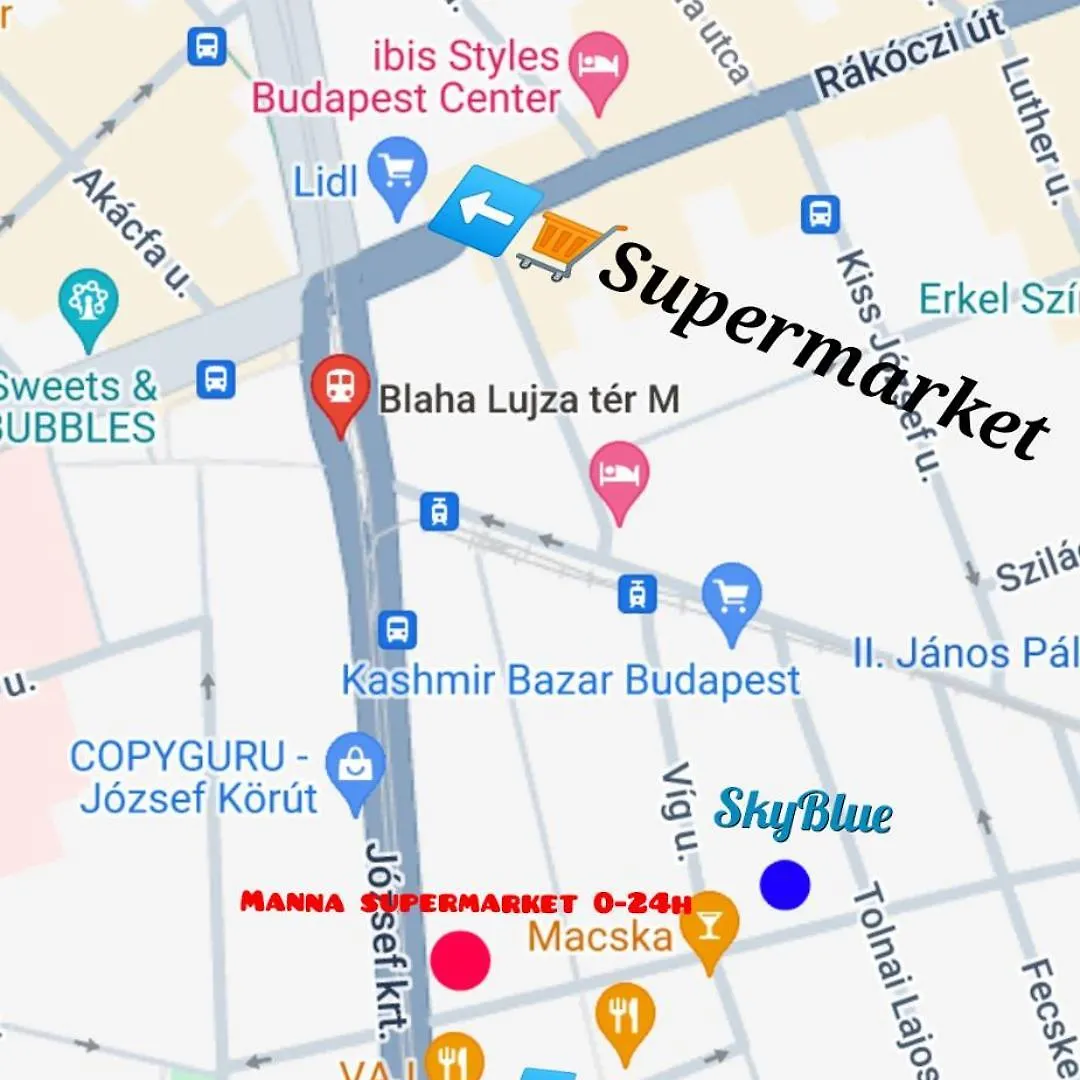 Skyblue Apartment Budapest